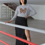 Art-Inspired Cotton Sweatshirt
