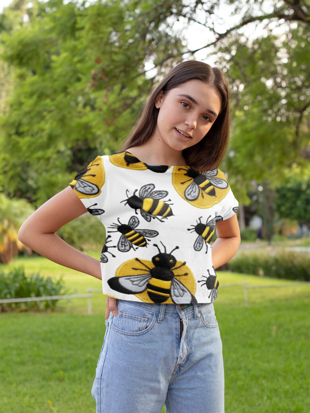 BOHO Bumble Bee Tank Top
