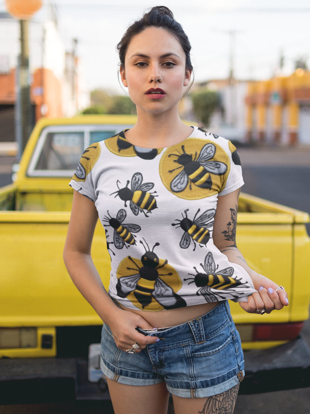 BOHO Bumble Bee Tank Top