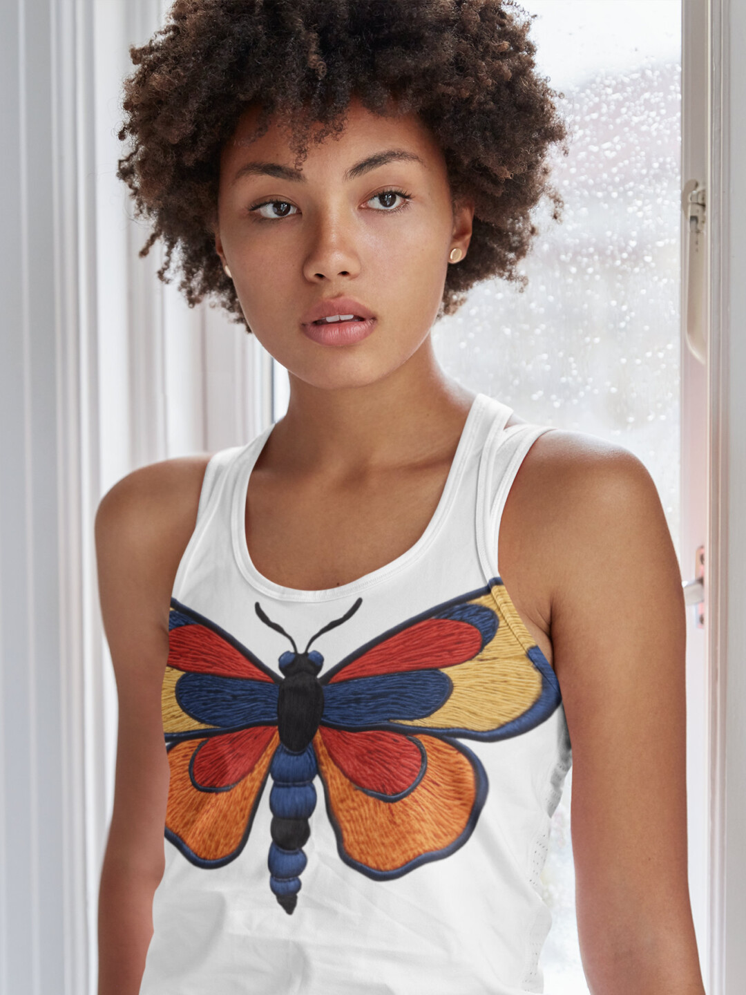 Celestial Butterfly Crop Top