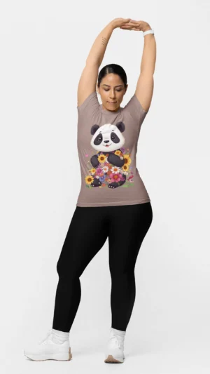 happy-panda-womens-premium-tshirts