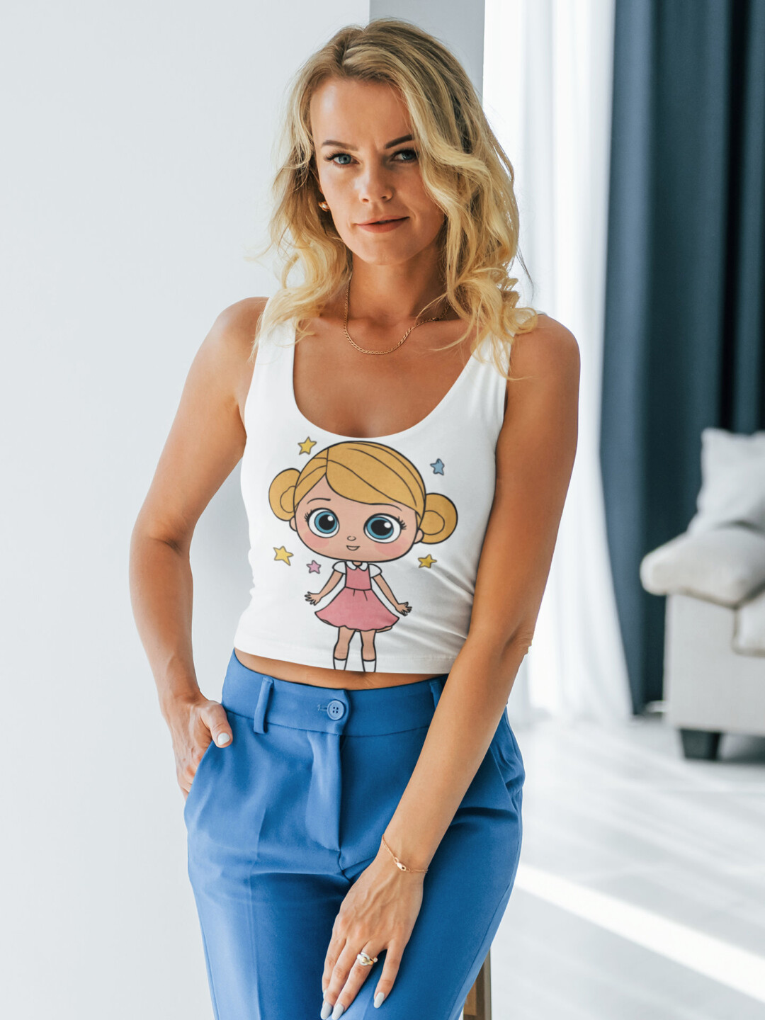 Boho Girl Charm Crop Top