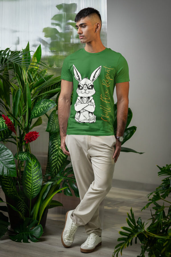 Unisex Streetwear Graphic T-Shirt,Unisex Graphic T-Shirt, Cool Bunny Graphic Tee