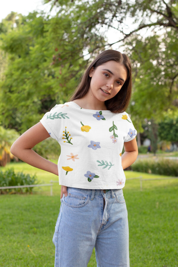 BOHO Spring Blossom Tank Top