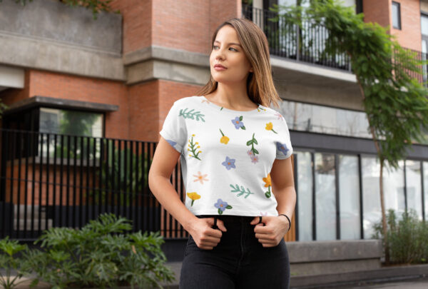 BOHO Spring Blossom Tank Top