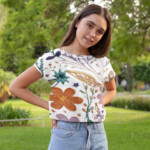 BOHO Rainbow Floral Tank Top
