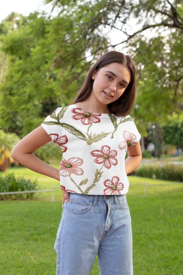 BOHO Pink Petal Tank Top