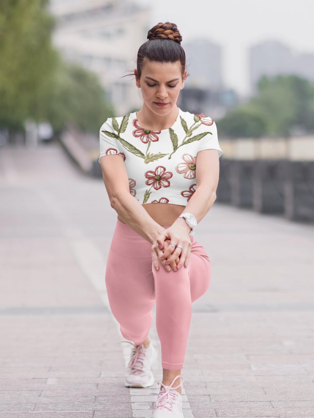 BOHO Pink Petal Tank Top