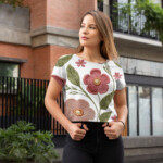 BOHO Pink Petals Tank Top