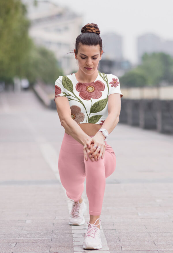 BOHO Pink Petals Tank Top