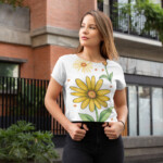 BOHO Bloom Sunflower Tank Top