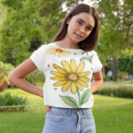 BOHO Bloom Sunflower Tank Top