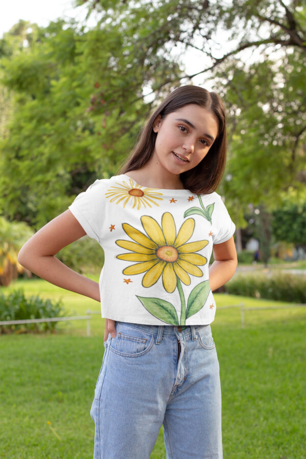 BOHO Bloom Sunflower Tank Top