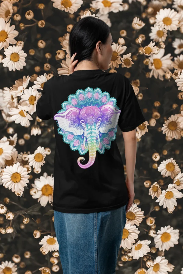Everyday Women’s T-Shirt – Ganesh Chaturthi Series – Ornate Ganesha | FORTEEFIED™