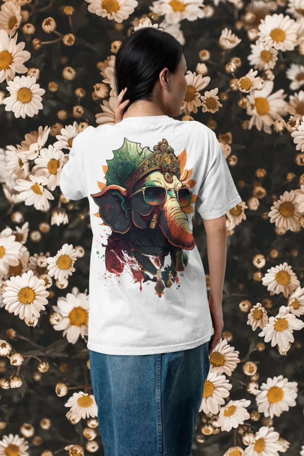 Everyday Women’s T-Shirt – Ganesh Chaturthi Series – Bappa to the Disco | FORTEEFIED™