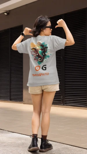 Everyday Women’s T-Shirt – Ganesh Chaturthi Series – Swagpati Ganesha  | FORTEEFIED™