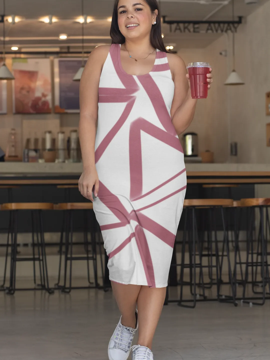Sunset to Soirée Bodycons-Women’s Date Wear - Crystalline Blush | FORTEEFIED™