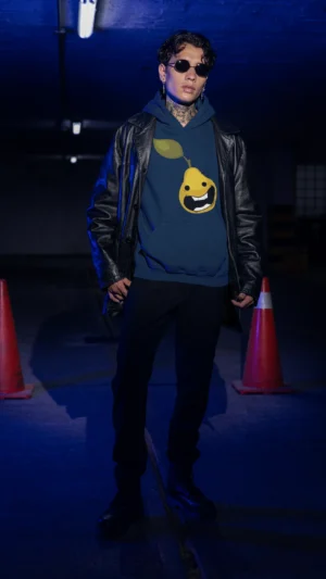 Oversized Drop Shoulder Hoodies– Fruit Punch – Peppy Pear | FORTEEFIED™