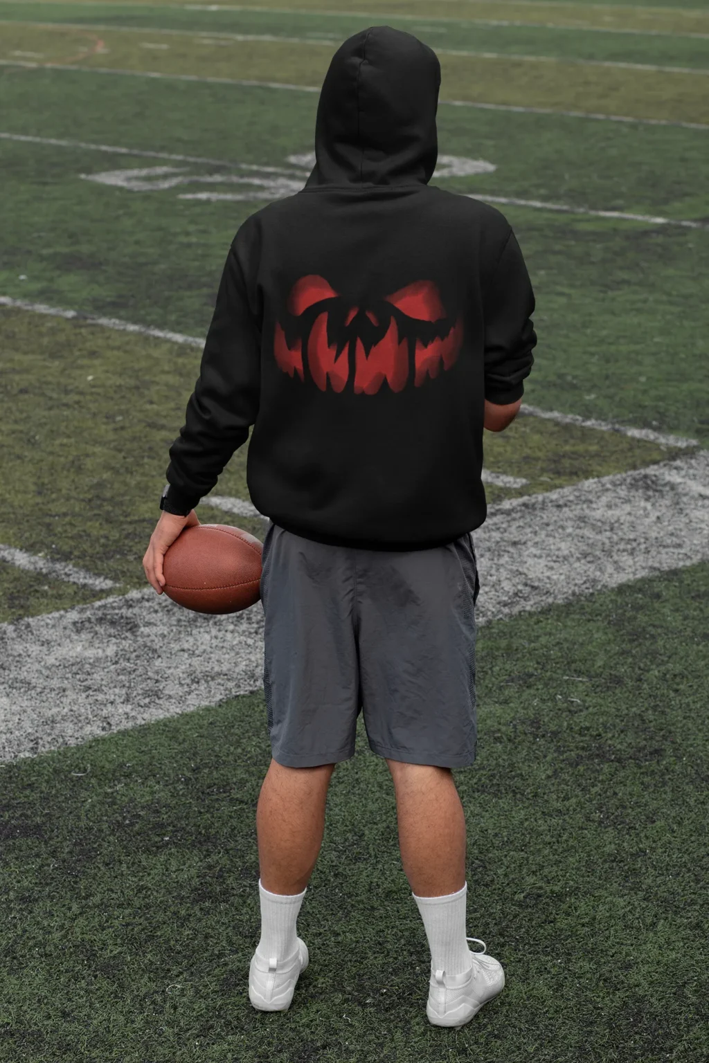 Oversized Drop Shoulder Hoodies– Halloween 2025– Jack 'O Lantern | FORTEEFIED™