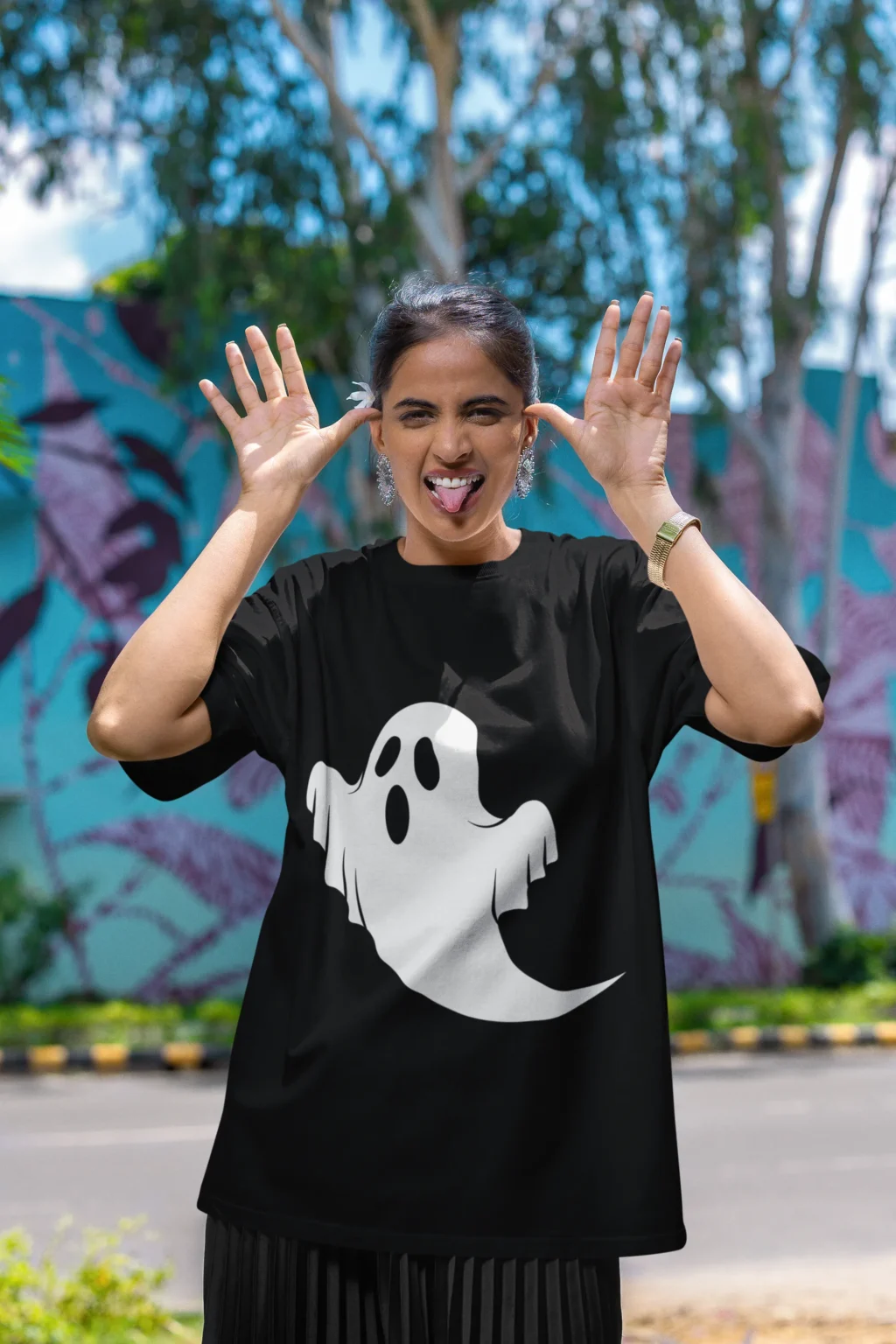 Glow In Dark Drop Shoulders– Halloween 2025 – Lady Boo | FORTEEFIED™