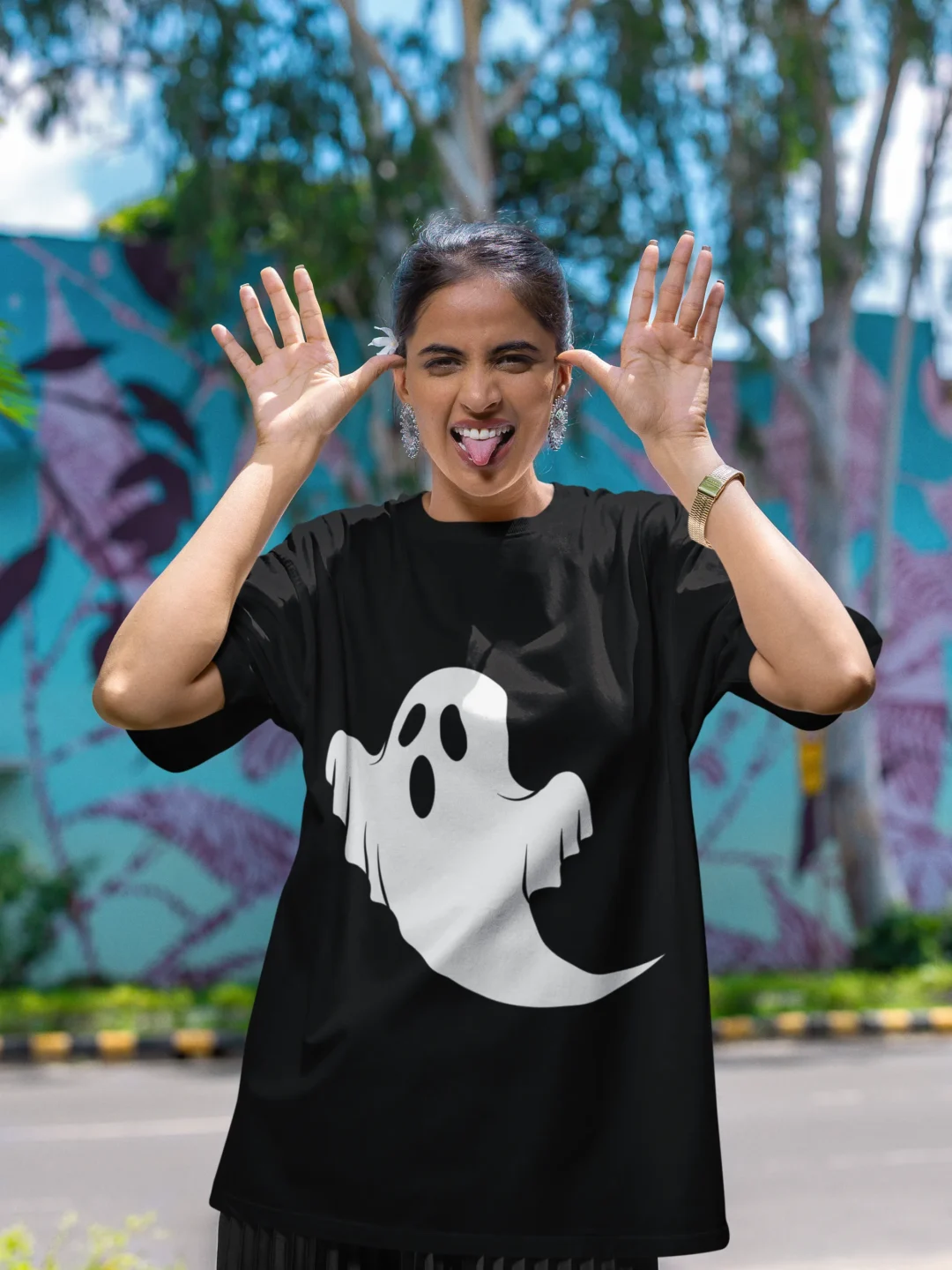 Glow In Dark Drop Shoulders– Halloween 2025 – Lady Boo | FORTEEFIED™
