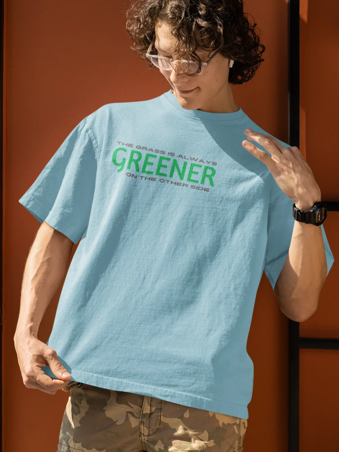 PREMIUM Drop Shoulders–Everyday Motivation – Green Other Side| FORTEEFIED™