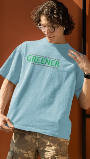 PREMIUM Drop Shoulders–Everyday Motivation – Green Other Side| FORTEEFIED™
