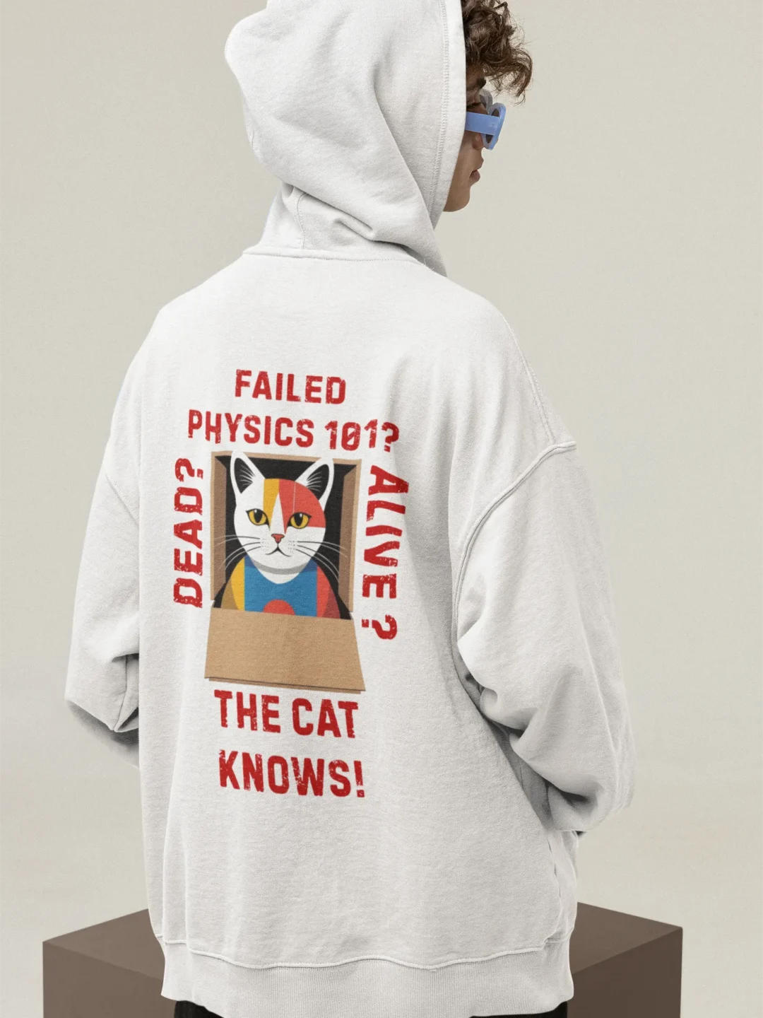 Oversized Drop Shoulder Hoodies– Back To School Series– Dead or Alive | FORTEEFIED™