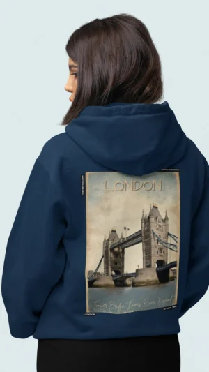 Oversized Women's Hoodie-Heritage Series-London| FORTEEFIED™